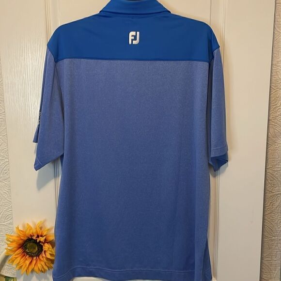 Footjoy Performance Stretch Golf Polo. Size M. “The Georgia Club” logo. - Picture 4 of 5